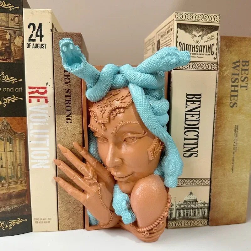 Medusa Bookshelf Decor