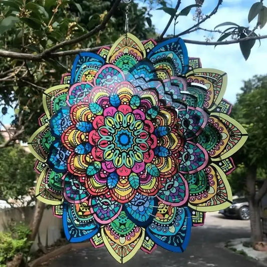 Peacock Flower Wind Chime