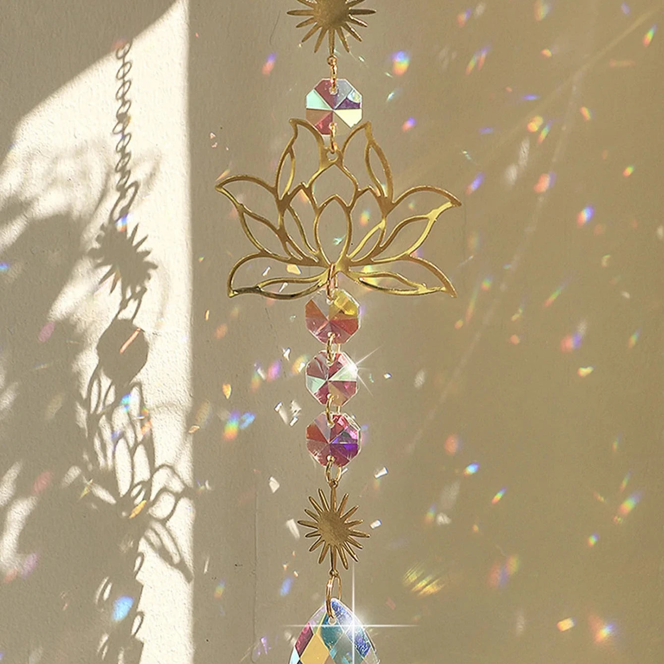 Lotus Flower Suncatcher